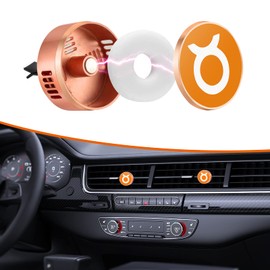 Car Air Fresheners Twelve constellations 5 Solid Fragrance Replacement Pads Car Air Vent Clip (Taurus)