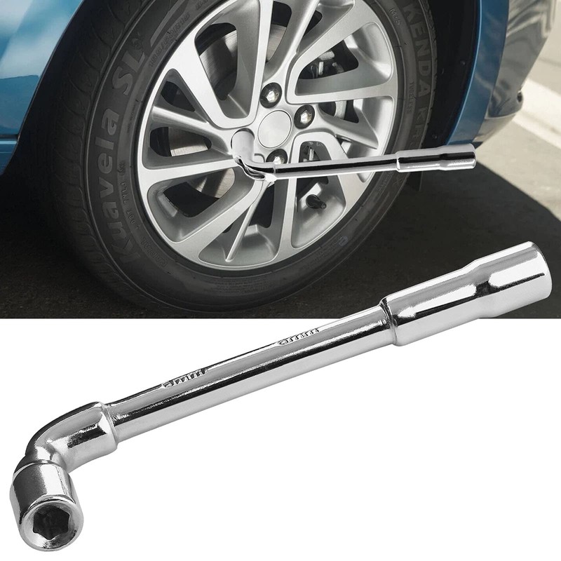 Piutouyar 6mm Metric L Shaped Angled Hex Socket Wrench, Double-Head