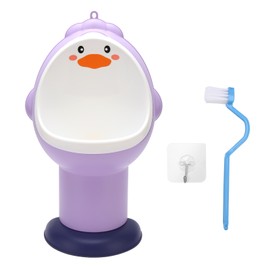 Boys Pee Training Urinal Cute Shape Adjustable Height Toddler Standing Potty Training Urinal Wall Mounted Toddler Toilet