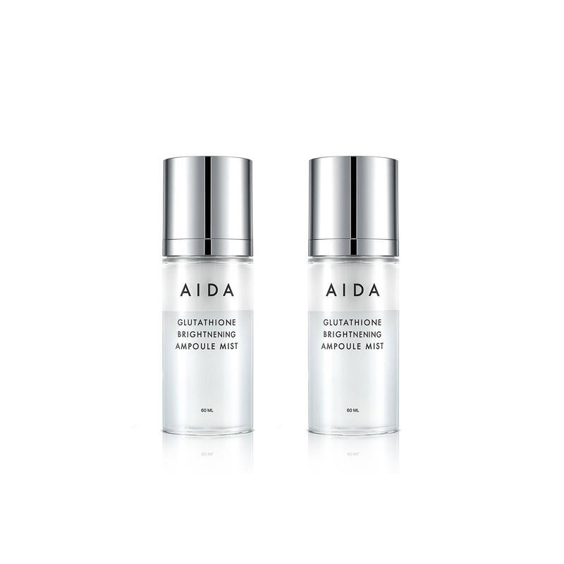 Aida [Set of 2] Glutathione Brightening Ampoule Mist 60ml /