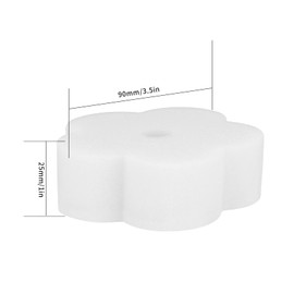 Pack of 18 Oil Absorbent Sponge, Oil Absorbing Sponge Pool, Pool Sponge Absorber, Oil Absorbing Filter Sponge for Pool, Whirlpool, Swimming Pool, Spa, Kitchen