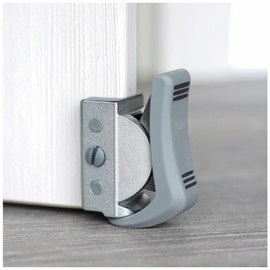 Clipflix Door Stopper Retrofittable without Screws, Drilling and Gluing – Draught Excluder Ideal for Doors – Door Stopper as Innovative Replacement for Door Wedge, Door Buffer & Wind Stopper