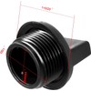 Water Drain Thread Pump Plug & Seal O-Ring fits for