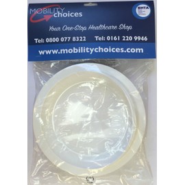 Mobility Choices White Scoop Plate with Non-Slip Suction Base