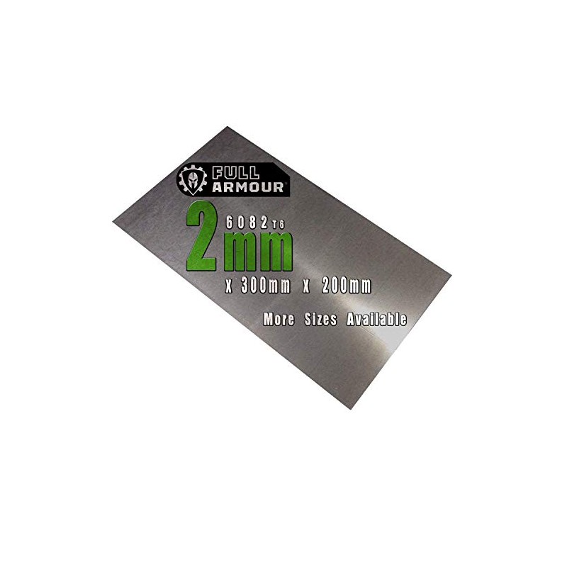 2 mm Aluminium Sheet - 6082 T6 300 mm x