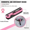 WORKPRO 2-in-1 Folding Knife/Utility Knife, Wood Handle, G10 Handle
