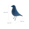 Bird Figurine Resin Cute Modern Decorative Bird Statue Ornament for