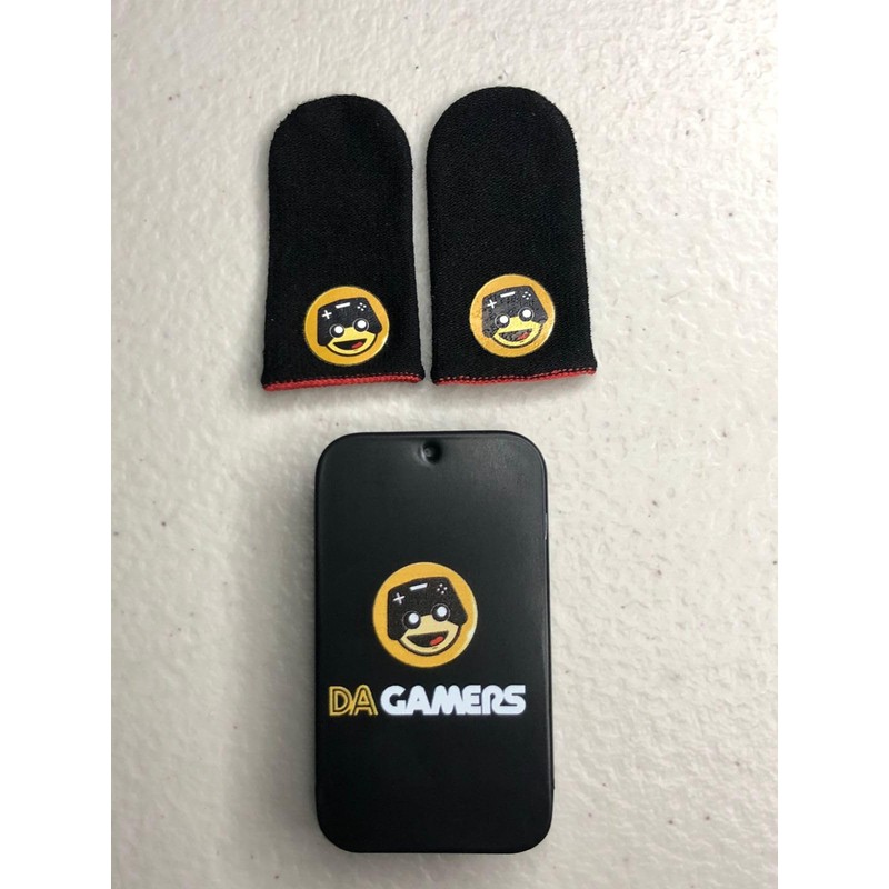 DA GAMERS Dedales Gamer Premium Guantes para Dedo Fibra de