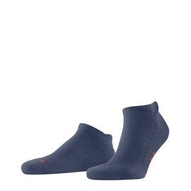 FALKE Unisex Keep Warm U Sn Wool Low-Cut Plain 1 Pair Trainer Socks, Blue Ocean Melange 6776, 8-9