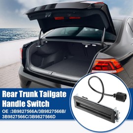 Dixhills Tailgate Switch Tailgate Handle Button Boot Release Switch Replacement for 3BG 3B6 Polo IV 9A4 9A2 9N2 9A6 9N4 Car Accessories Part # 3B9827566A 3B9827566B