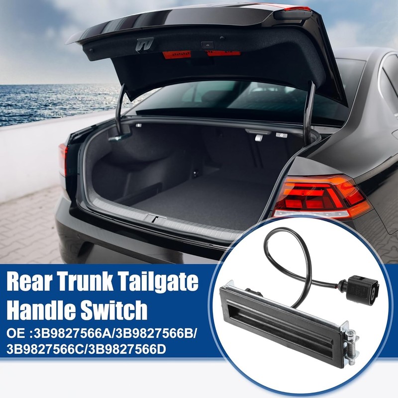Dixhills Tailgate Switch Tailgate Handle Button Boot Release Switch Replacement