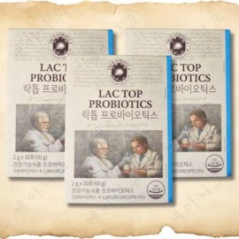 True Formula 트루포뮬러 락톱 프로바이오틱스 2g x 30포 x 3박스 3개월분 유산균 증식 장건강