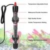 Aicharynic Aquarium Heater 25 W: Aquarium Heating Rod with Suction