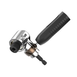 LABEAR - Right Angle Adapter, 2-in-1 Attachment, Easily Swap Out 1/4-inch Drive Bits