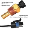 LesNau Differential Oil Temperature Sensor with Connector Pigtail Plug Q21-1002