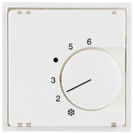 REV Matrix 0239890106 Cover for Heating Controller (Change Contact), Thermostat Control Panel, Matt White