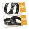 FOMIYES 3 Pairs Moon and Sun Promise Rings for Him