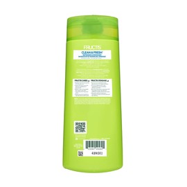 Garnier Garnier Fructis Clean & Fresh Fortifying Shampoo for Normal Hair, with Grapefruit, 650ml
