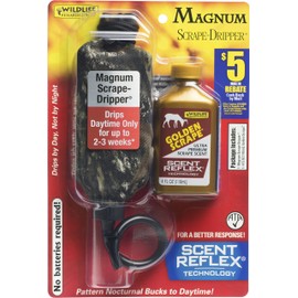 Wildlife Research Magnum Golden Scrape-Dripper, 4-Ounce