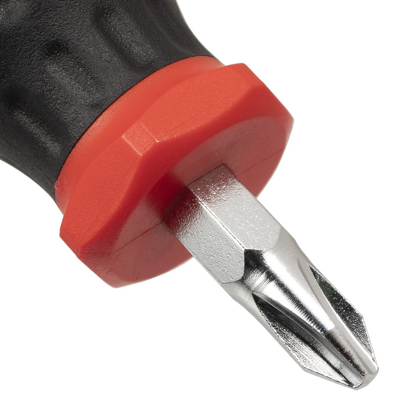 TONE G-052BR Mini Screwdriver Keychain Red