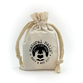 Just Like Jane™ Natural Nails Buff & Wax Kit - Now with Marula & Jojoba Oils!