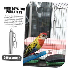 BESPORTBLE Parrot Bell Pendant Birdcage Toy Small Bird Bells for Cage Bird Toy Bells Decor Chewing Toys for Parrots
