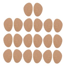 LALAFINA 10pairs Foot Cushions Comfortable Half Insoles for High Heels Yellow Gel Pads for Metatarsal Support Easy to Use Shoe Inserts for Men Women