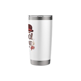 Pip Pip Cheerio British Humor Funny Quote Design Stainless Steel Insulated Tumbler