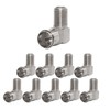 PremiumX F-Quick Connector 90° Angled Connector 7.5 mm for SAT