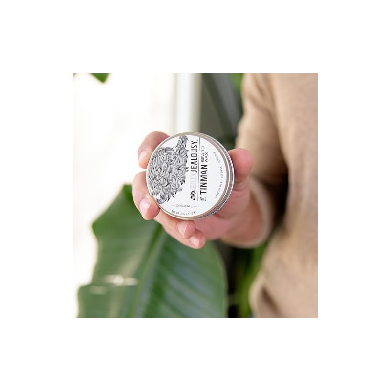 Billy Jealousy Tin Man No 1 Beard Wax, 2 oz.