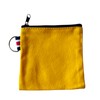 NUTFORD Canvas Coin Purse Pouch Bag Plain Colour Multiple Choices