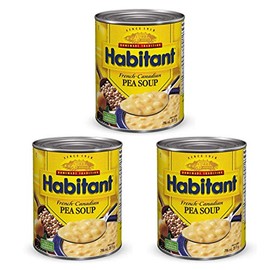 Habitant French Canadian Pea Soup 796ml/28 fl. oz. 3-Pack {Imported from Canada}