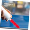 Operitacx 4sets Caulking Sealing Caps Leak Caulk Tube Covers for
