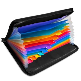 Fireproof Document Bag A4 Fireproof Money Bag Bank Bag Document Folder Fireproof and Waterproof with Zip Safe Fireproof for Money Passport Bank File and Cash (36 x 28 cm)