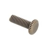 B&P Lamp® 8/32 Antique Brass Finish Thumbhead Screws, 1/2" Length