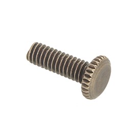 B&P Lamp® 8/32 Antique Brass Finish Thumbhead Screws, 1/2" Length