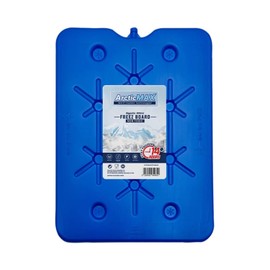 ArcticMax 800ml x1 Slim Freeze Boards BPA Free - Long-Lasting 14+ Hours Chill Time Ice Blocks, Portable Lightweight Insulated Reusable Fresh Food Drink Water Cooler Container – Summer BBQ and Outdoor