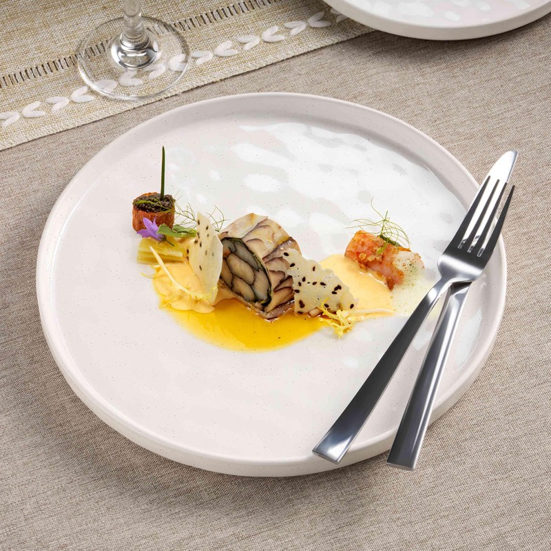 Herogo 24 Pieces Dinnerware Sets for 8, Dishes Plates and