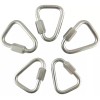 Unbranded Stainless Steel Quick Link Screw Lock Chain Fastener Carabiner