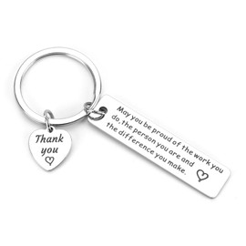 SHTALHST Keychain,Thank You Keychains,Thank You Gifts for Women Men Appreciation - Keychain Gifts for Coworker Employee Teacher, Employee Appreciation Gifts,Show Your Gratitude and Appreciation