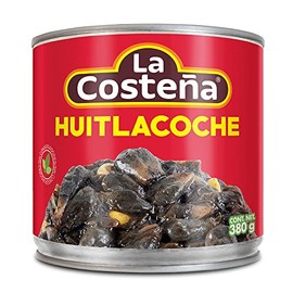 La Costena Huitlacoche 380g / Mexican Delicacy Fungus Mushroom That Grows on Cobs of Corn, Mexican Canned Mushrooms