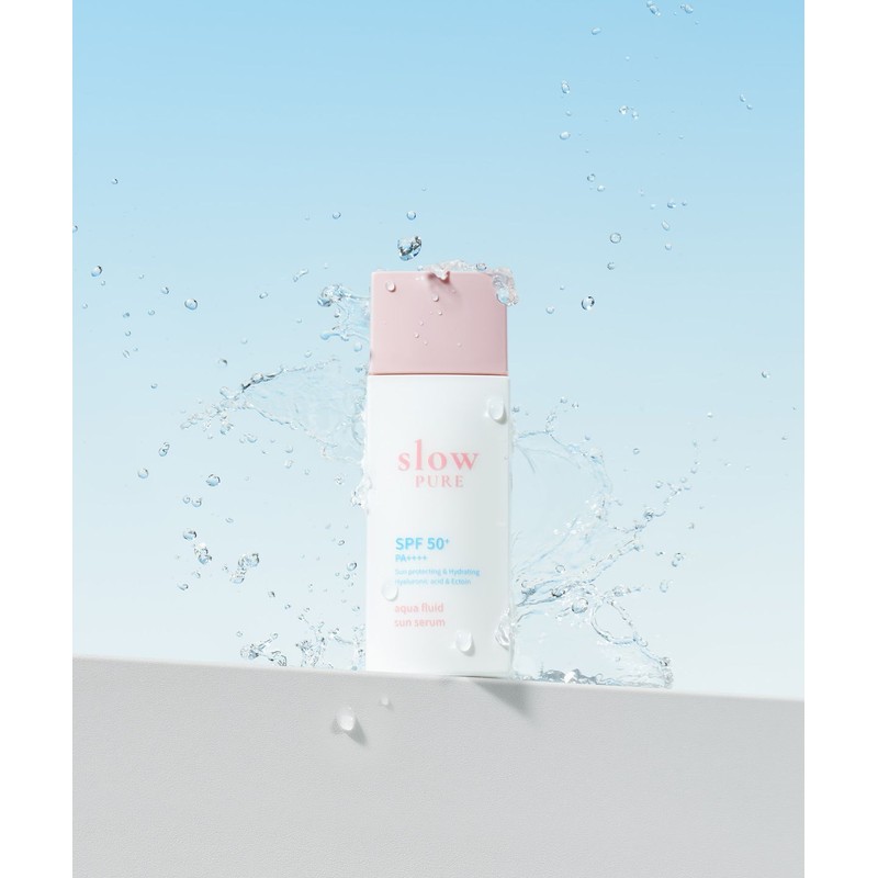 Slowpure Slow Pure [2pack] Fluid Moisture Sun Serum 50ml