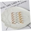 Mikinona 20pcs Barrette Hair Spiral Bobby Bun Bobby Pins Fast