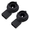 eMagTech 2Pcs Car Daytime Running Light Lamp Holder Socket 1Z0941669