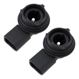 eMagTech 2Pcs Car Daytime Running Light Lamp Holder Socket 1Z0941669 Compatible with Skoda Compatible with VW