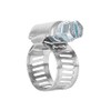 Truper M-4B, Abrazadera de acero inoxidable 3/8" x 1/2", diámetro