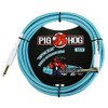Pig Hog PCH10DBR - Cable de instrumento de guitarra azul