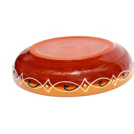Cactus Canyon Ceramics Spanish Terracotta Small Serving Dish - Spanish Sunset