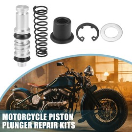 Motoforti 1 Set Piston Upper Pump Repair Kit Master Cylinder Piston Rigs Repair Accessories Motorcycle Clutch Brake Pump for Motocross Scooter 12.7mm