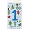 Unique Party 73343 - Bug 1st Birthday Plastic Tablecloth, 7ft